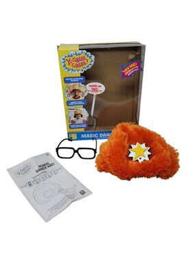 Yo Gabba Gabba DJ Lance Magic Dance Hat Glasses Costume 2009 Box Works